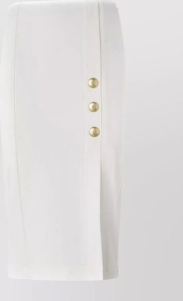 Pinko high waist knee-length skirt side slit