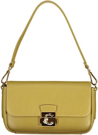 Coccinelle C-Me Lock Medium - Dames - Schoudertassen - Groen - ONE Size - Leer - Tassen