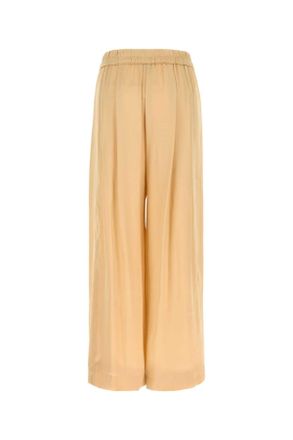 Isabel Marant Womens Nolia Trousers Beige Viscose