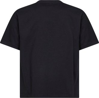 Versace Mens T-Shirt The Vortex Black Cotton T-Shirts And Polos