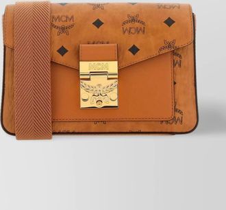 MCM small millie crossbody bag in printed canvas