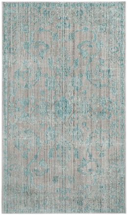 Safavieh Alfombra poli&eacute;ster blu/multicolore 122 x 183 cm