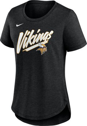 Nike Minnesota Vikings Primetime Nike Womens NFL T-Shirt in Black | NKMV00H9M-NFN