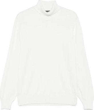 Tagliatore Turtleneck Sweater - Heren - Coltruien - Wit - 2XL - Truien & Vesten