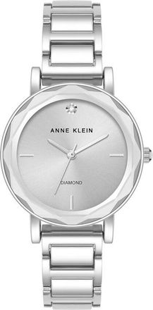 Anne Klein Classic Silver-tone Dial Ladies Watch AK/3967SVSV
