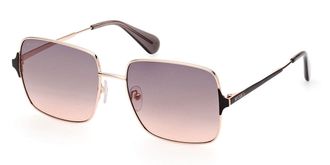 Max & Co. MO0072 33B Womens Sunglasses Gold Size 56