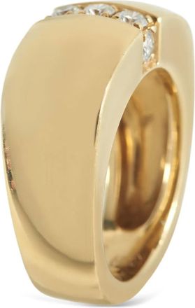 Mauboussin Anello squadrato con diamanti - Oro