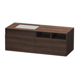 Duravit Duravit Durastyle, Mueble Bajo Pared 6885, 2 Cajones, Lavabo A La Izquierda, Para Empotrar El Lavabo Desde Abajo, 1400mm, Color (frente/cuerpo): Casta