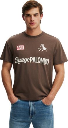 Cotton On Mens Fitted Graphic T-Shirt in Espresso Palomino at Nordstrom, Size Small