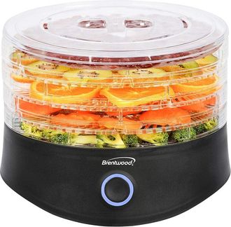 Brentwood 5-Tray Food Dehydrator With Auto Shutoff