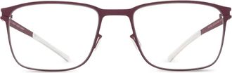 Mykita Occhiali rettangolari - Rosso