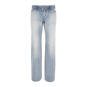 Alexander McQueen Dames, Jeans, Blauw, Maat: W28 Katoen