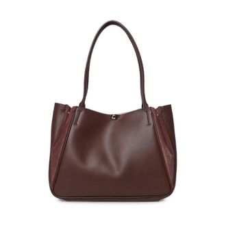 Coccinelle Tassen, Dames, Rood, ONE Size, Leer, Handtas Glad Leer en Su&egrave;de