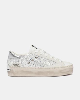 Crime London DISTRESSED PLATFORM SILVER DUST