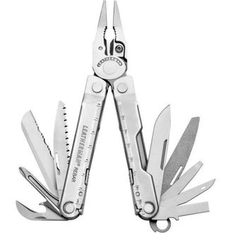 Leatherman Rebar strumento multifunzione grigio acciaio robusto