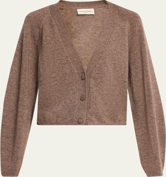Officine G&eacute;n&eacute;rale Jaima Boxy Raglan-Sleeve Cardigan