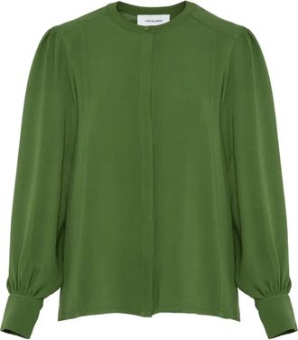 Yves Salomon silk shirt - Green