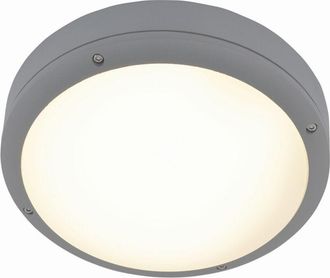 Näve Naeve KARLSTAD Lámpara LED exterior regulable con sensor de movimiento PIR, color gris, 3000 K, IP65
