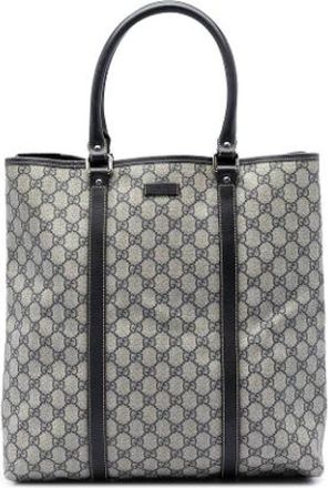 Gucci Pre-owned Tote Bag - Dames - Vintage Shopper - Beige - ONE Size - Leer - Vintage