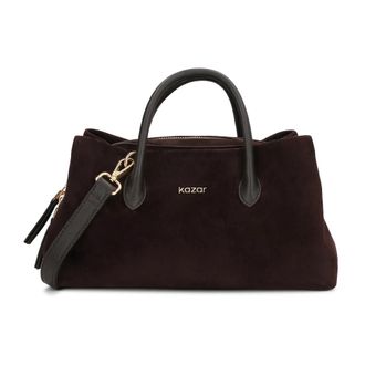 Kazar Lirre - Dames - Handtassen - Bruin - ONE Size - Leer - Tassen