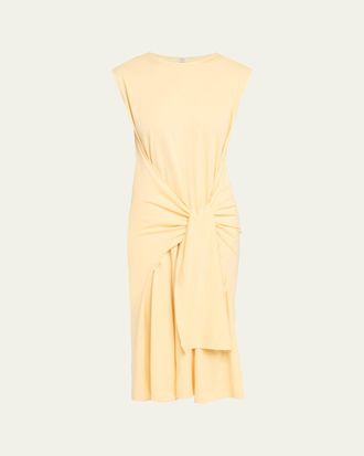 Toteme Tie-Waist Jersey Dress