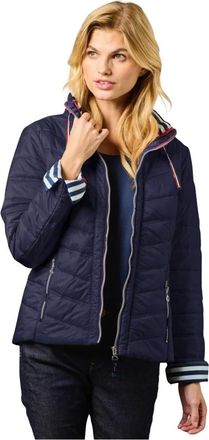 Junge Winterjas - Dames - Winterjassen - Blauw - 2XL - Jassen
