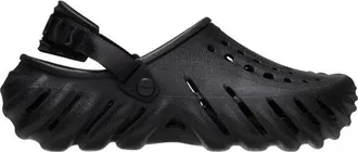 Crocs Womens Echo Clogs - Shoes Black/Black Size 5.0
