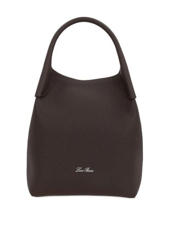 Loro Piana Bale kleine schoudertas - Bruin