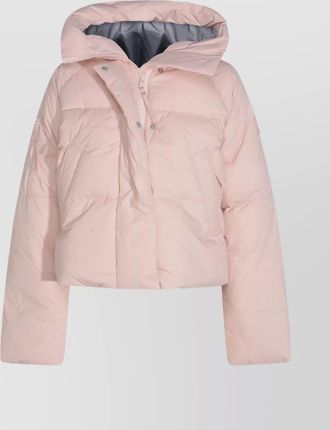 Canada Goose insulated hooded quilted long sleeve jacket