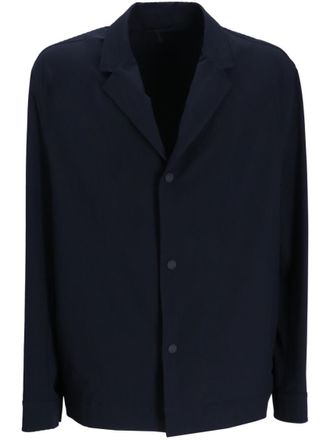 HUGO BOSS Navy Blue Notched-Collar Jacket