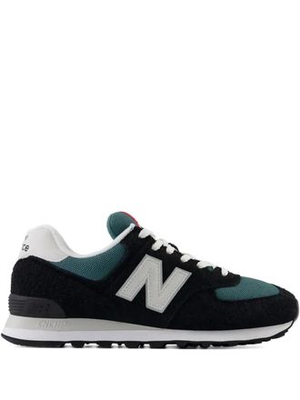 New Balance 574 Core low-top sneakers - men - Recycled Polyester/Suede/Fabric/Rubber - 10 - Black