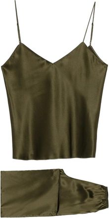 Olivia Von Halle Tute Intere Verde-Donna