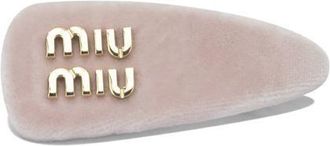 Miu Miu Velvet Hair Clip