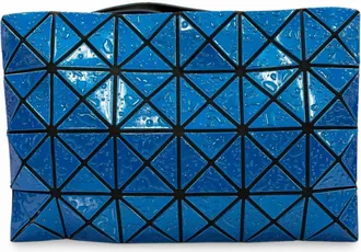 Issey Miyake Blue Polyester Nylon Elastane Brass Clutch Bag (Pre-Owned)