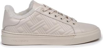 Baldinini Zapatilla de Piel Nappa Acolchada - Shoes - Mujer - Beige - 38 EU