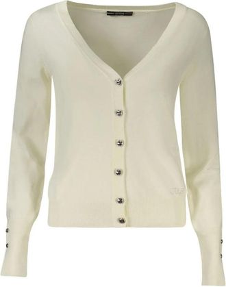Guess Viscose Trui - Dames - Vesten - Wit - S - Truien & Vesten
