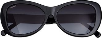 Bertha Sunglasses Ladies Black Square Sunglasses BRSIT101-2