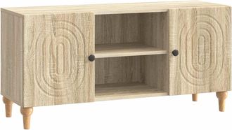 vidaXL Mueble De Tv Roble Sonoma 102 X 34,5 X 50 Cm Vidaxl