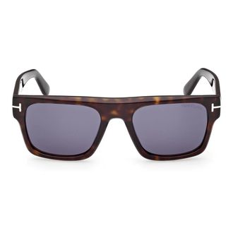 Tom Ford Sunglasses Ft1337 52 V Cyrus Brown/Blue Men