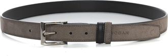 Hogan Leren Riem - Heren - Riemen - Bruin - ONE Size - Leer - Accessoires