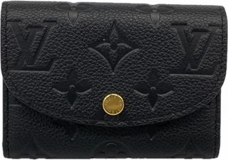 Louis Vuitton Noir Coin Purse/Coin Case (Pre-Owned)