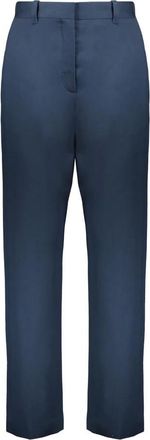 Kenzo Dames, Broeken, Blauw, Maat: XS Katoen