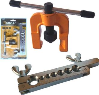 Trade Shop Trade Shop - Cartellatrice Tubo Rame Svasatrice Pagliettatrice 1/2 7/16 3/8 5/16 1/4 3/16 5/6