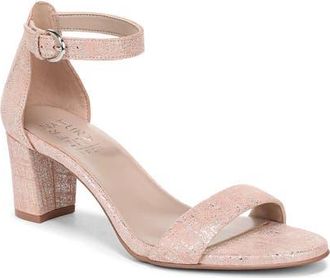 Naturalizer True Colors Vera Ankle Strap Sandal in Phantom Pink at Nordstrom, Size 8.5