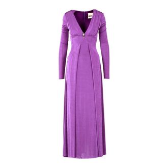Aniye By Lange jurk - Dames - Avondkleed - Paars - 2XS - Kleedjes