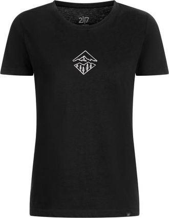 2117 of Sweden Apelviken T-Shirt Print T-Shirt f&uuml;r Damen | schwarz