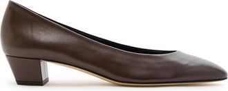 Aeyde Aeyde Helia 35 Leather Pumps - Brown
