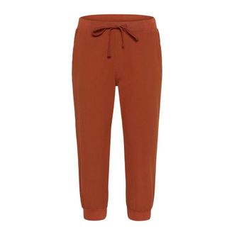 Kaffe Naya Capri Sweatpants - Dames - Broeken - Oranje - Maat: S