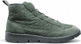 Panchic P005 Veterboot - Dames - Veterlaarzen - Groen - 36 EU - Nylon - Schoenen