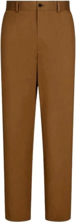 Dolce & Gabbana Pantaloni dritti - - Trousers - Uomo - Marrone - L